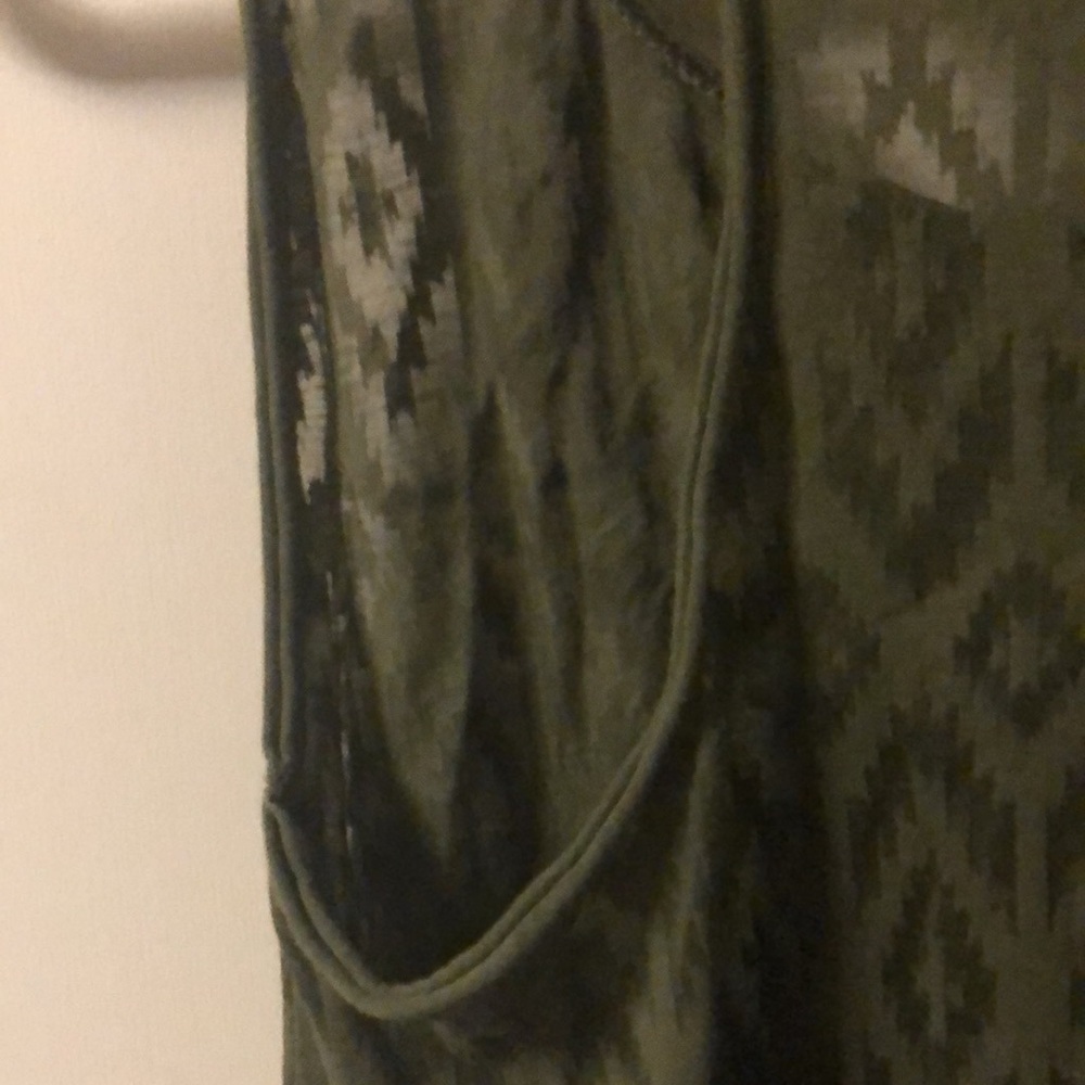 H&M | Sheer Green Racerback Tank Top - Picture 7 of 7